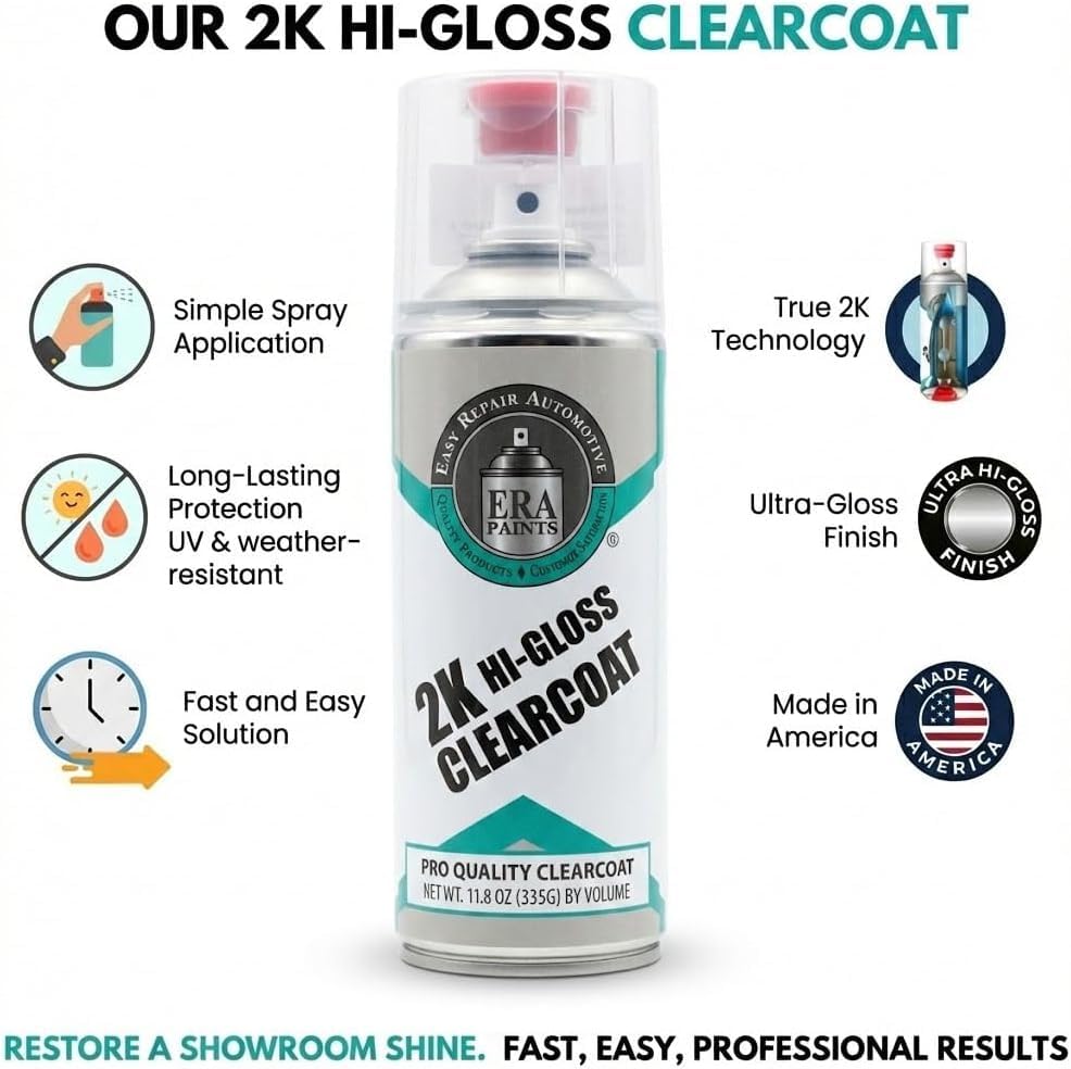 2K High Gloss Clear Coat Spray (47.2 Ounce)