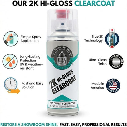 2K High Gloss Clear Coat Spray (47.2 Ounce)
