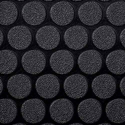 Small Coin Pattern Vinyl Garage Flooring Mat (127.5 Sq Ft)