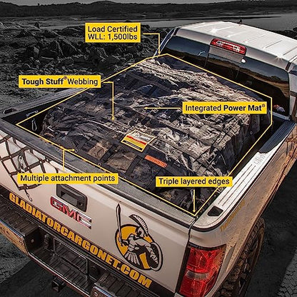 Heavy Duty Truck Cargo Net (87.5 Sq Ft)