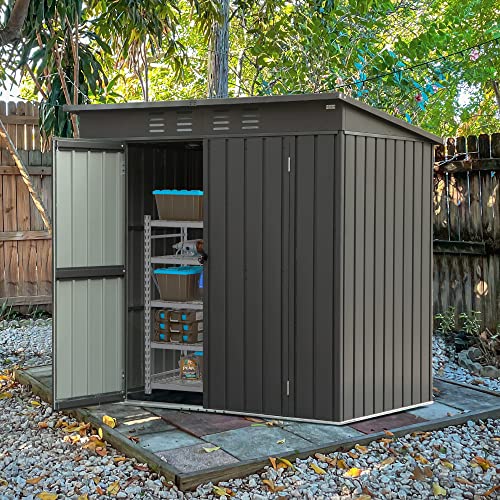 Domi Outdoor 5’ x 3’ Storage Shed
