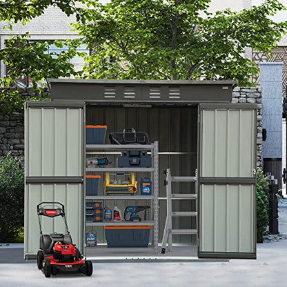 Domi Outdoor 5’ x 3’ Storage Shed