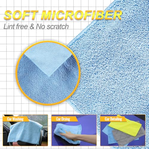 Car Wash Drying Towels (6 Count)