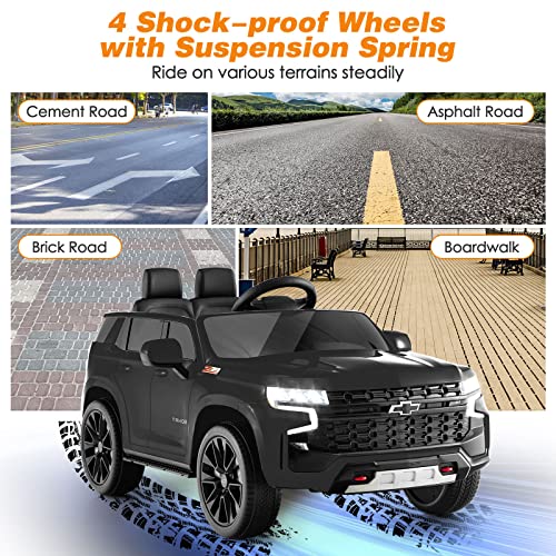 Ride on Car 12V Licensed Chevrolet Tahoe Battery Powered Electric Vehicle w