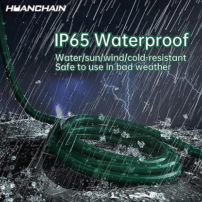 16 3 Gauge Indoor Outdoor Green Extension Cord 150 ft Waterproof