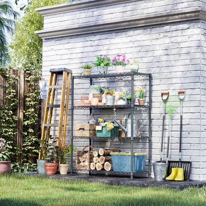 Outdoor Metal Storage Shelving Unit