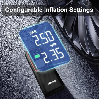 Tire Inflator Portable Air Compressor