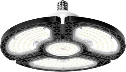 LED Garage Light 80W Deformable LED Ceiling Lights 12000 Lumens Led Shop Lights for Garage