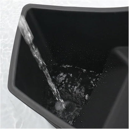 Trunk Storage Box Compatible For Tesla Model 3 2024+ Rear Trunk Side Storage Box Lids Organizer Garbage Bins Car Accessories(No cover)