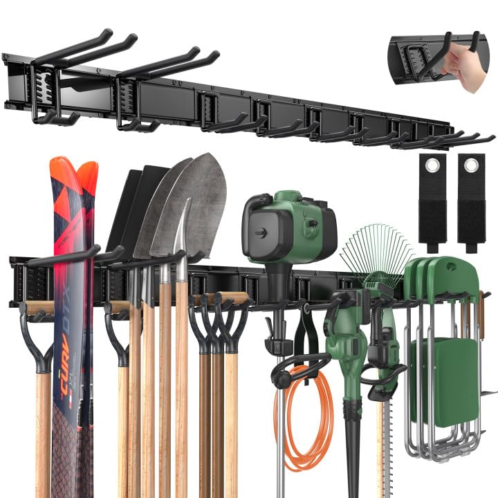 66" Garage Tool Organizer Wall Mount