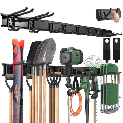 66" Garage Tool Organizer Wall Mount