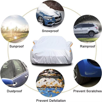 6 Layers Sedan Waterproof Car Cover for Ford Focus 1999