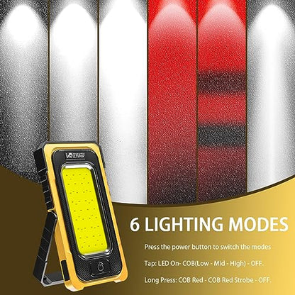 Portable Rechargeable Magnetic Work Light