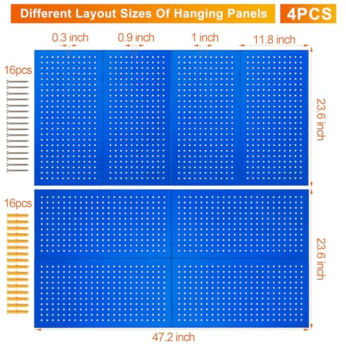 Metal Pegboard Panels