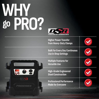 DSR ProSeries Car Battery Jump Starter