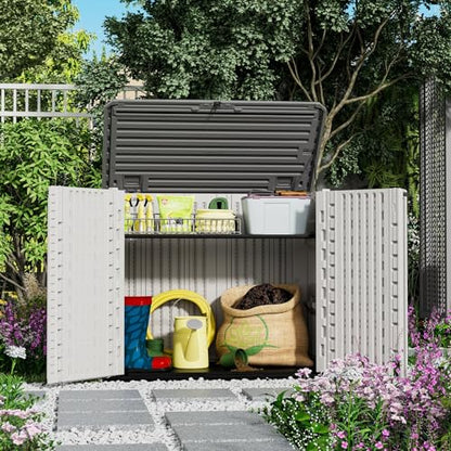 4x2.5 FT Outdoor Storage Shed