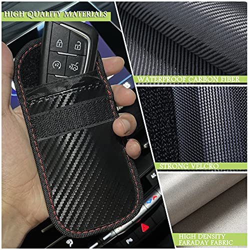 Faraday Box & 2 Pack Faraday Bag for Key Fob Protector (3 Count)