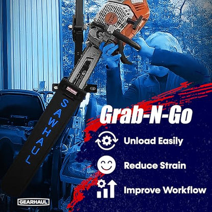 Snap Lok Universal Chainsaw Carrier Kit for Tractors and Skid Steers