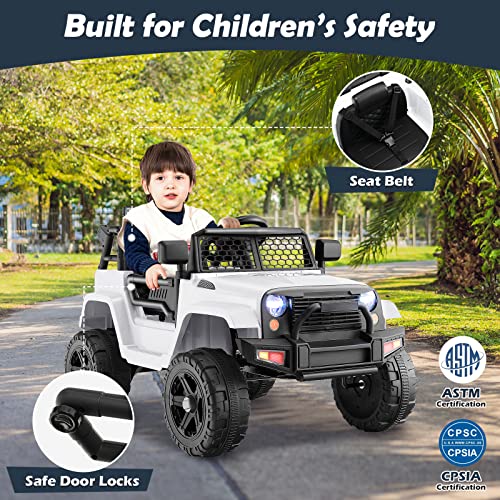 Ride on Car 12V Battery Powered Truck Vehicle with Remote Control
