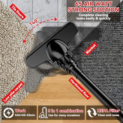 Cordless Vacuum for Milwaukee M18 Battery