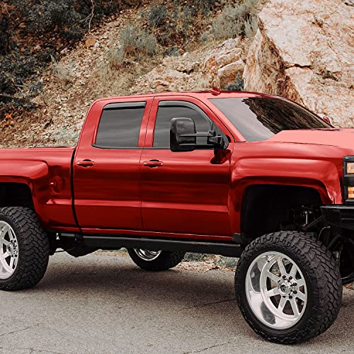 in Channel Extra Durable Rain Guards for Chevrolet (4 Count)