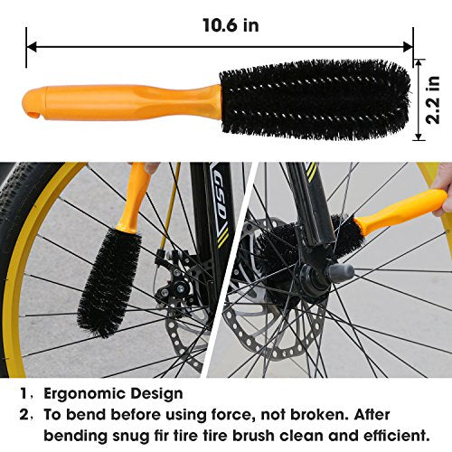 7pcs Bicycle Bike Cleaning Tools Set