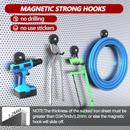 Heavy Duty Magnetic Hooks (4 Count)