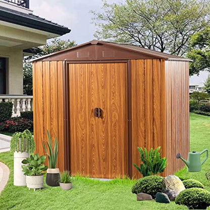 6x6 FT Outdoor Storage Shed
