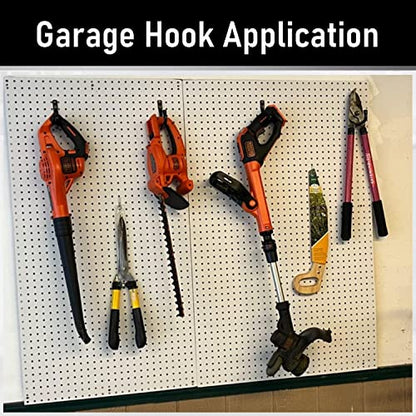 Heavy Duty Garage Storage Hooks (8 Count)
