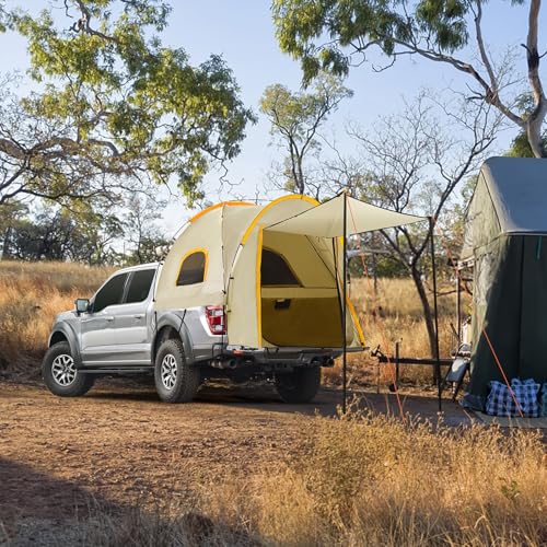 Pickup Truck Tent with Awning Shade