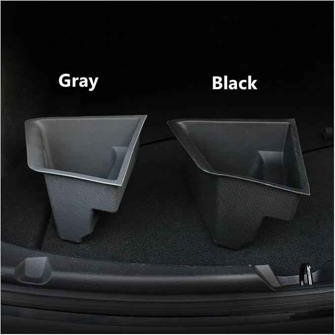 Compatible For Tesla Model Y Car Interior Accessories Trunk Side Cover Original Car Storage Durable Trunk Storage Box(4 pieces model y)