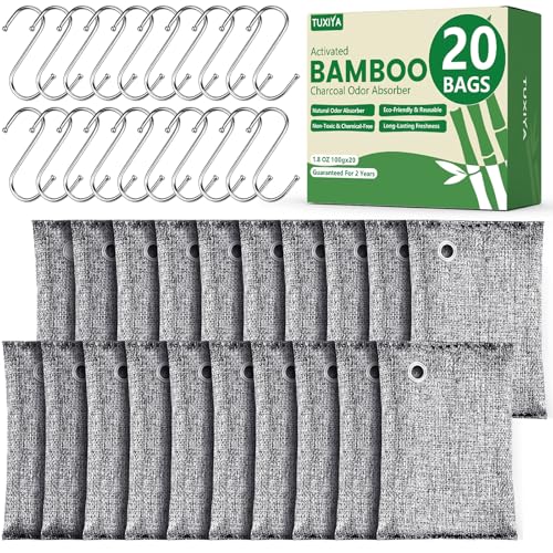 20Pack Activated Charcoal Odor Absorber (70.6 Ounce)