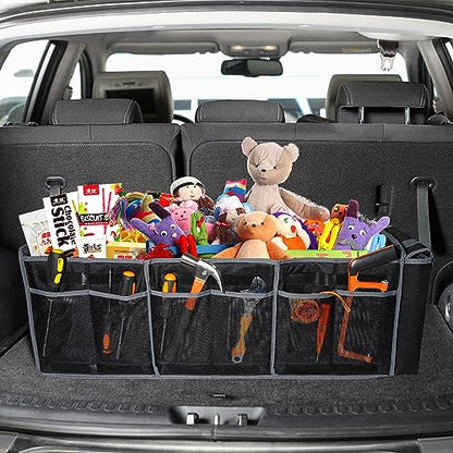 Car Trunk Organizer with Lid