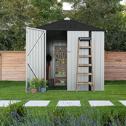 8x6 FT Outdoor Storage Shed