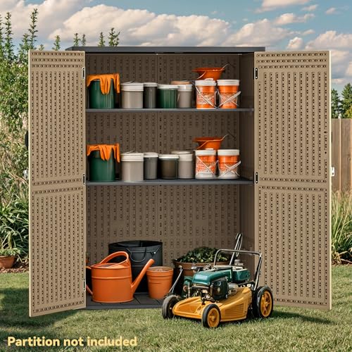 59 Cu. Ft. Vertical Storage Shed