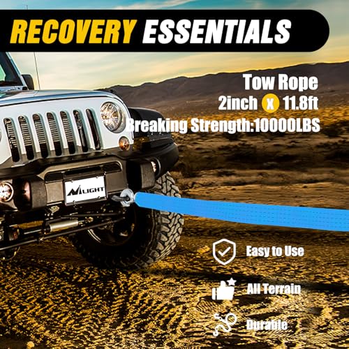Car Roadside Emergency Kit with Jumper Cables Tow Rope