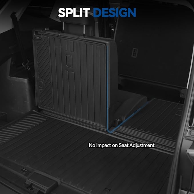Custom Fit Floor Mats for Kia Sorento 6 Seats/Captain Seat Gas (Not for Hybrid) 2021-2026, All Weather TPE Floor Liners & Trunk Mat & Backrest Protectors, Odorless Full Set Interior Accessories
