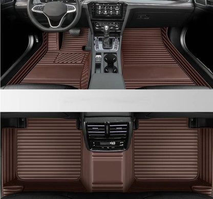 Custom All Weather Protection Leather Car Floor Mats for Cars Sedan SUV Sports Car Waterproof Floor Mat