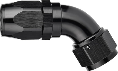 EVIL ENERGY 12AN 60 Degree One Piece Full Flow Hose End Fitting Swivel For CPE Braided Hose