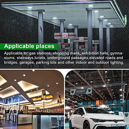LED Gas Station Canopy Light 150W Garage Carport Light Fixture 5700K