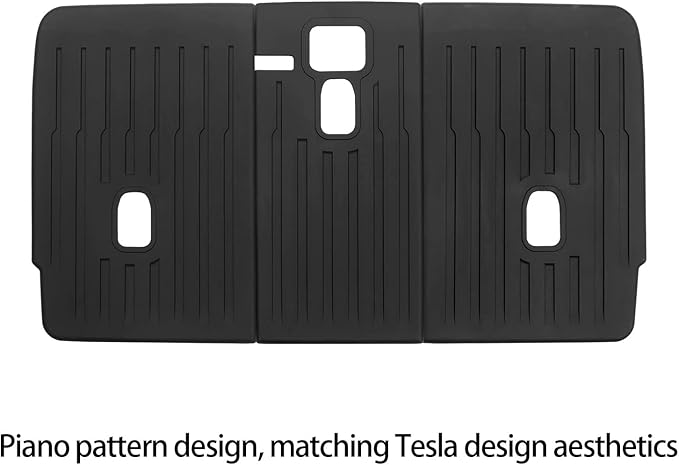 for Tesla Model Y Rear Seat Back Cover Seatback Liner Backrest Protector Accessories 5-Seater 2020 2021 2022 2023 2024