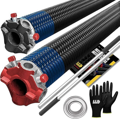 Garage Door Torsion Springs 283x2x40 Includes 1” Steel Bearing