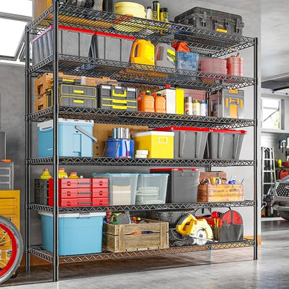 6 Tier Heavy Duty Wire Shelving Unit