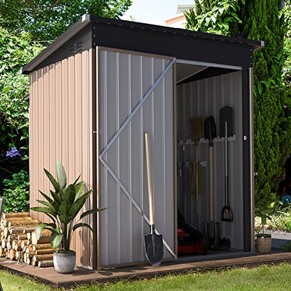 3' x 5' Outdoor Metal Storage Shed