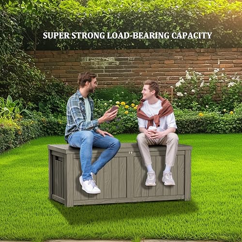 150 Gallon Outdoor Storage Box Waterproof
