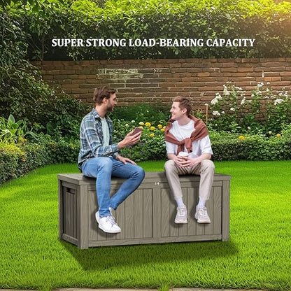 150 Gallon Outdoor Storage Box Waterproof