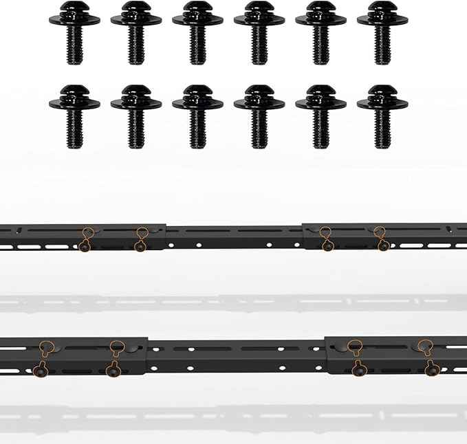 Bolts Kits for Truck Bed Adjustable Cross Bars 3-Section Cross Bar