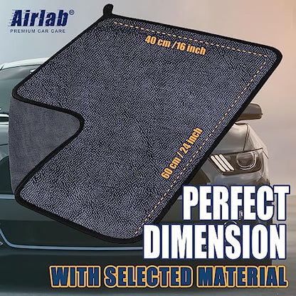 Microfiber Towel Car Drying Detailing Wash Cloth Car Care (2 Count)