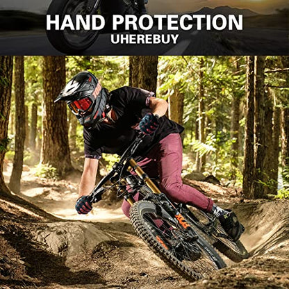 Motorcycle Gloves Touch Screen Full Finger Riding Gloves Knuckle Protection for Men and Women for Dirt Riding