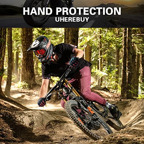 Motorcycle Gloves Touch Screen Full Finger Riding Gloves Knuckle Protection for Men and Women for Dirt Riding